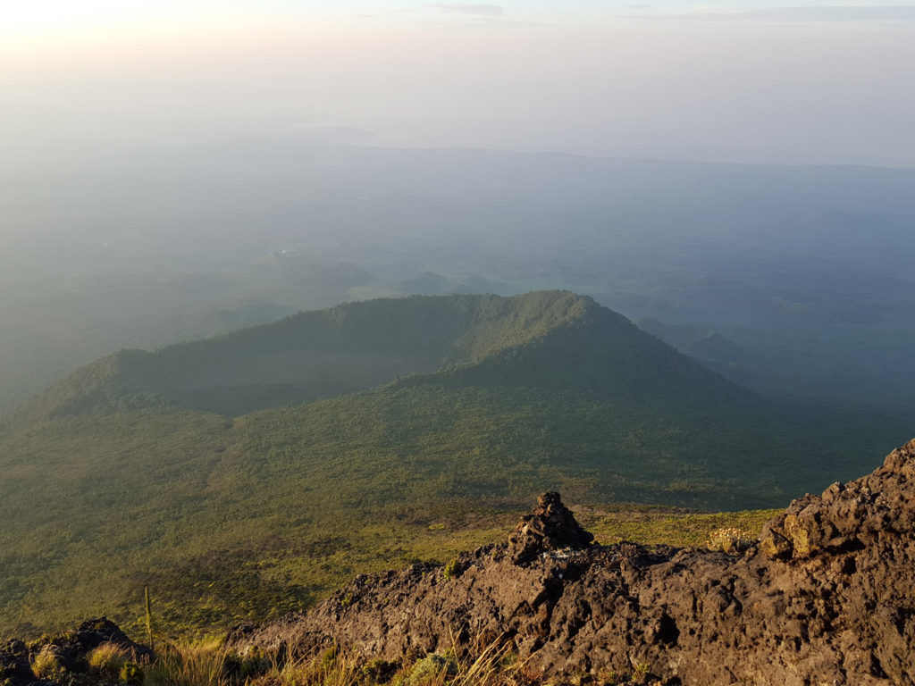 Dormant crater, Virunga National Park, Democratic Republic of Congo