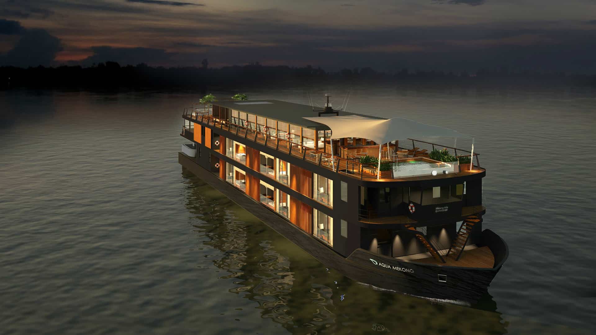 Aqua Mekong, Mekong Delta, Vietnam