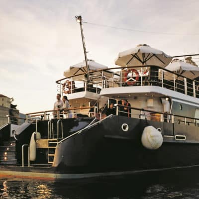 The Callisto Stern Swimming platform