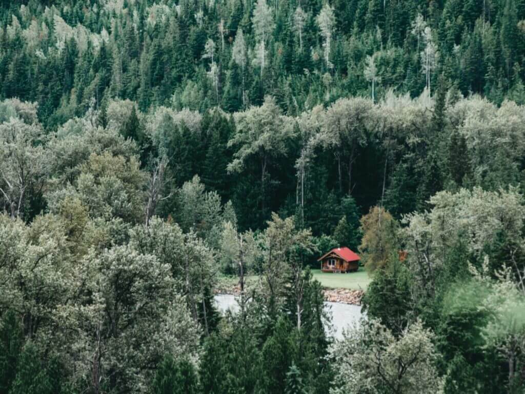 Wild Bear Lodge, Selkirk Mountains, British Columbia, Canada