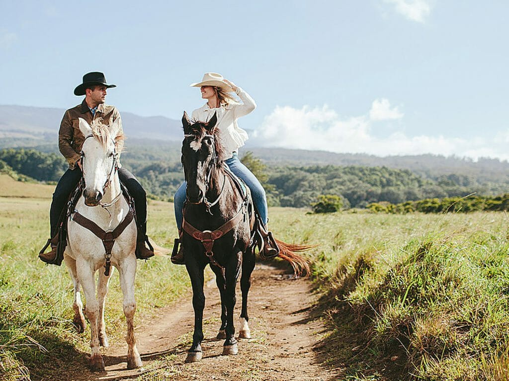 Horse Riding, Four Seasons Resort Maui at Wailea, Hawaii, USA