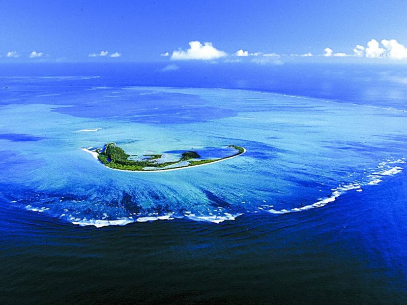 Aerial View, Alphonse Island Lodge, Alphonse Island, Seychelles