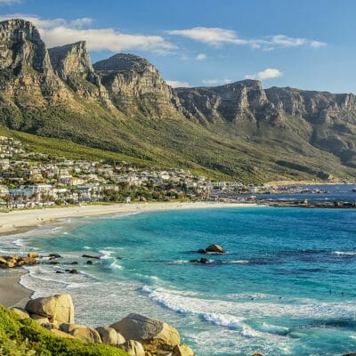 Aerial View, Camps Bay, South Africa