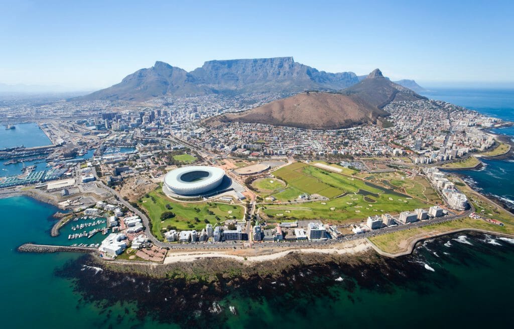 Aerial View, Cape Town, South Africa