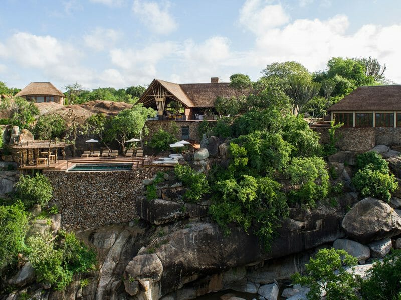 Aerial View, Mwiba Lodge, Serengeti National Park, Tanzania