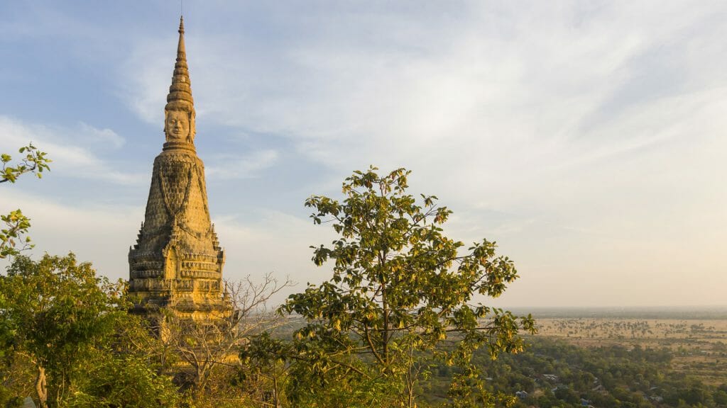 Ancient Stupa, Udong, Phnom Penh, Cambodia