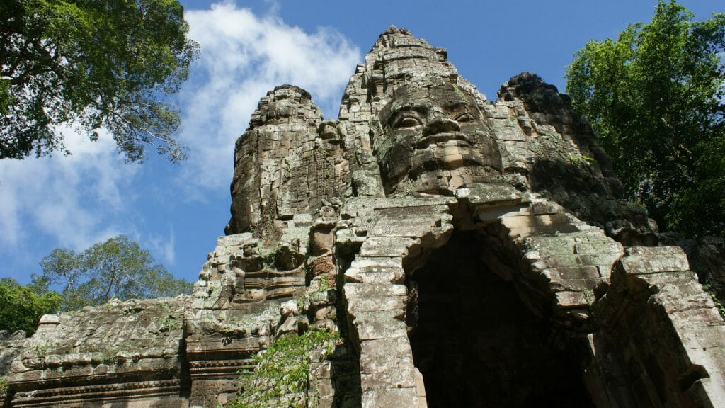Angkor Thom Gate, Angkor Wat, Cambodia