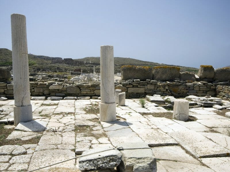 Archaeological Site, Delos, Greece
