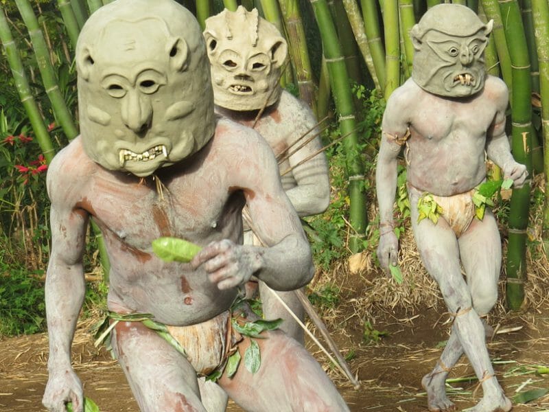 Asaro Mud Dance, Goroka, Papua New Guinea