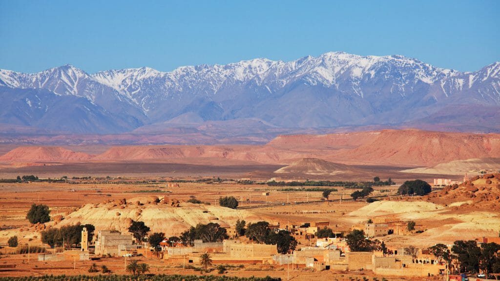 Atlas Mountains View, Morocco