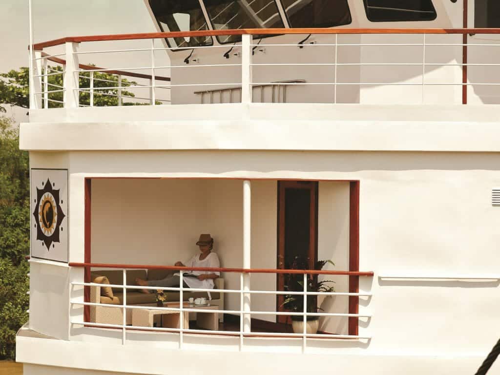 Balcony, Orcaella, Bagan, Myanmar