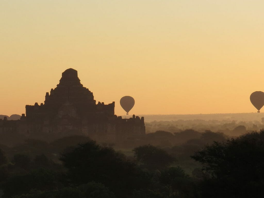 Balloons of Bagan, Balloon Safari, Bagan, Myanmar