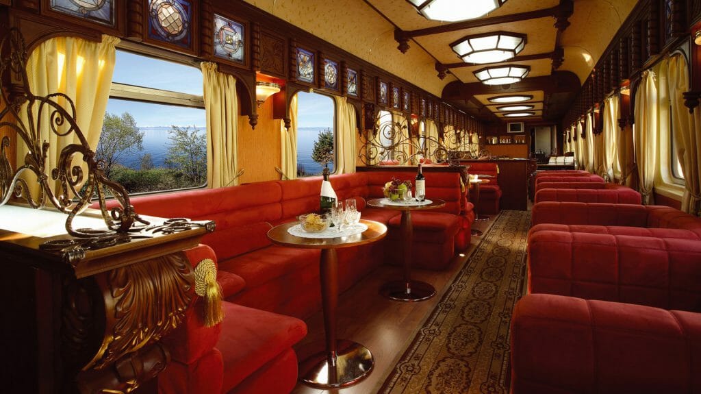 Bar Car, Golden Eagle Train, Iran