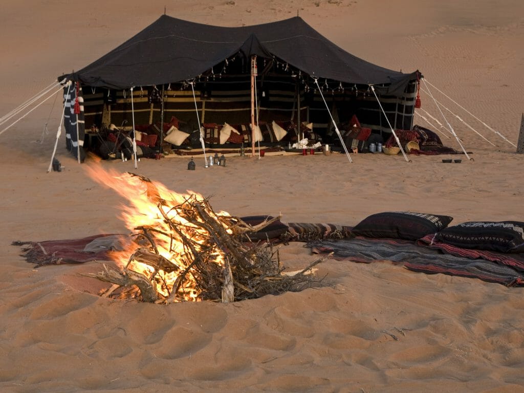 Bedouin Tent, Hud Hud, Wahiba, Oman