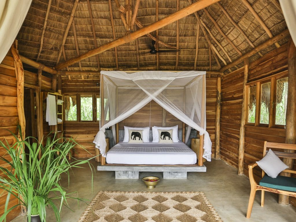 Bedroom, Gal Oya Lodge, Gal Oya National Park, Sri Lanka