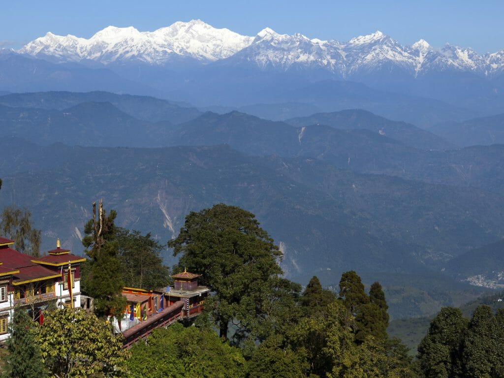 Bhutia Busty Gompa, Darjeeling, India