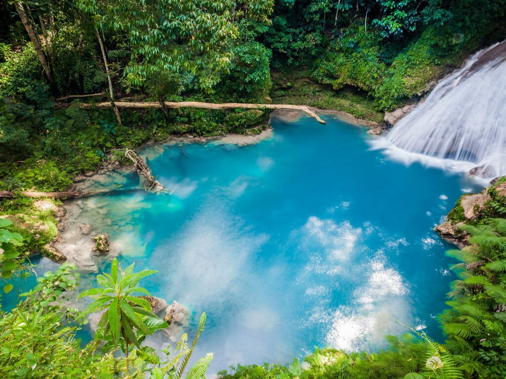 Blue Hole Waterfall, Jamaica