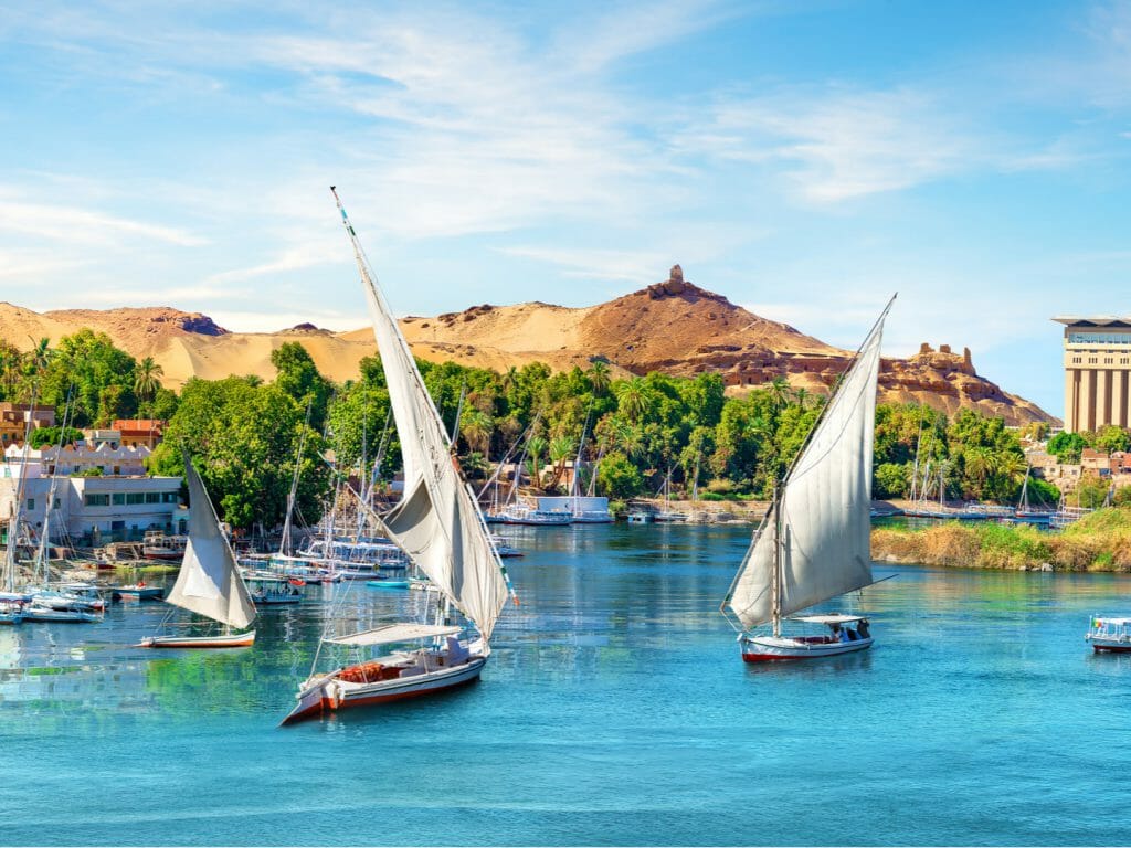River Nile, Aswan, Egypt