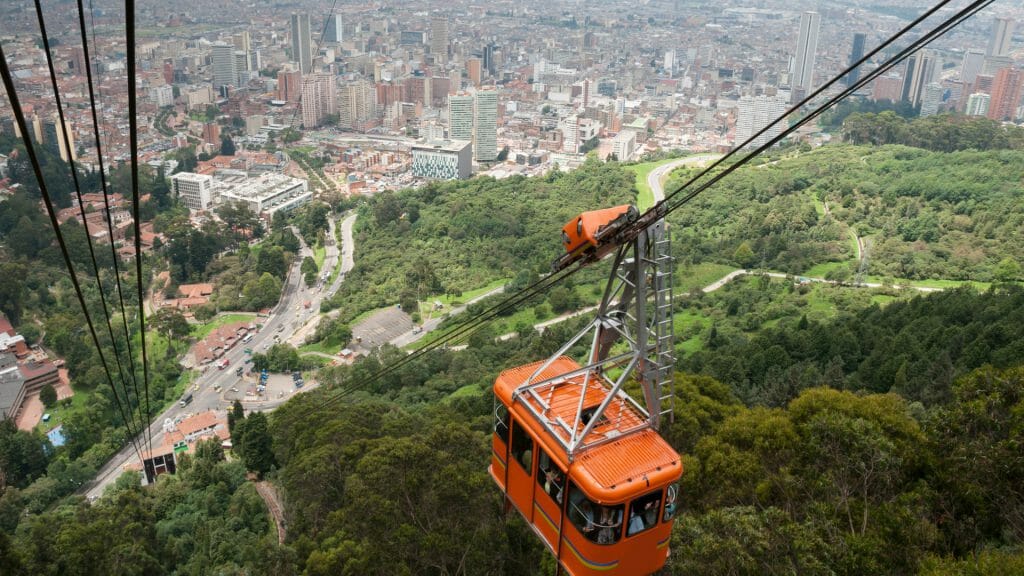 Cable Car, Bogota, Colombia