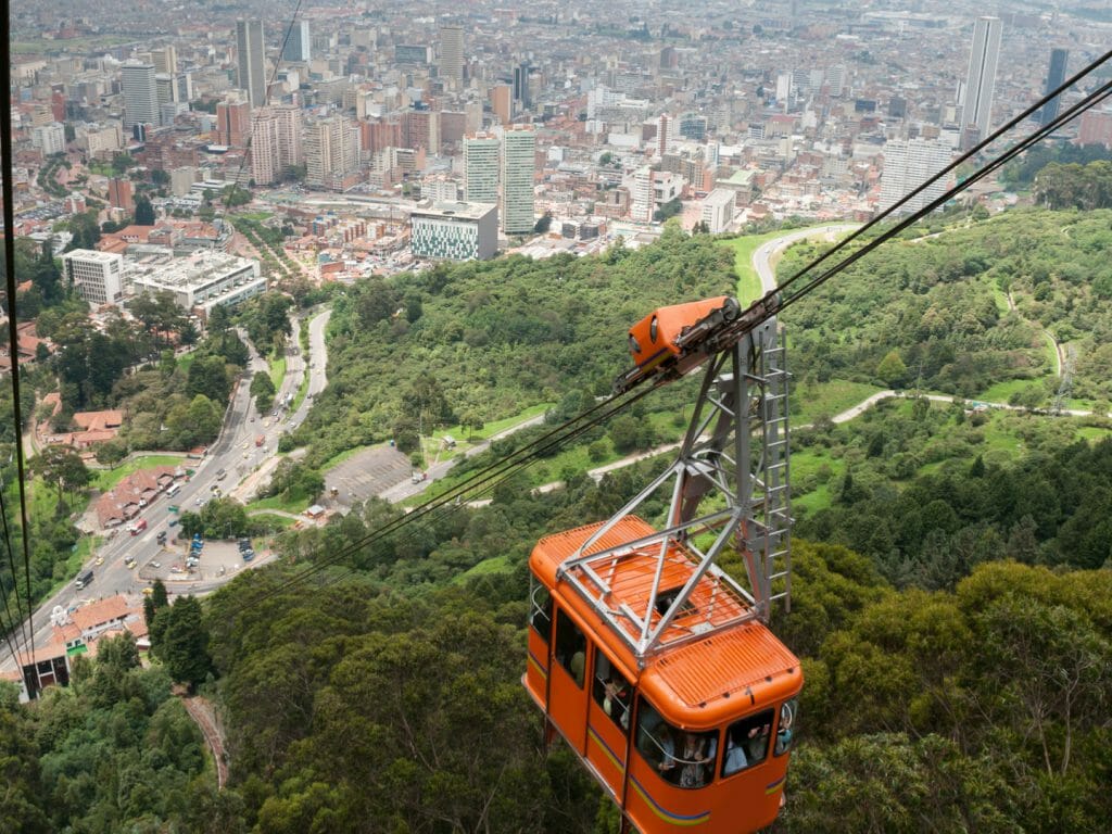 Cerro Monserrate by Cable Car, Bogota