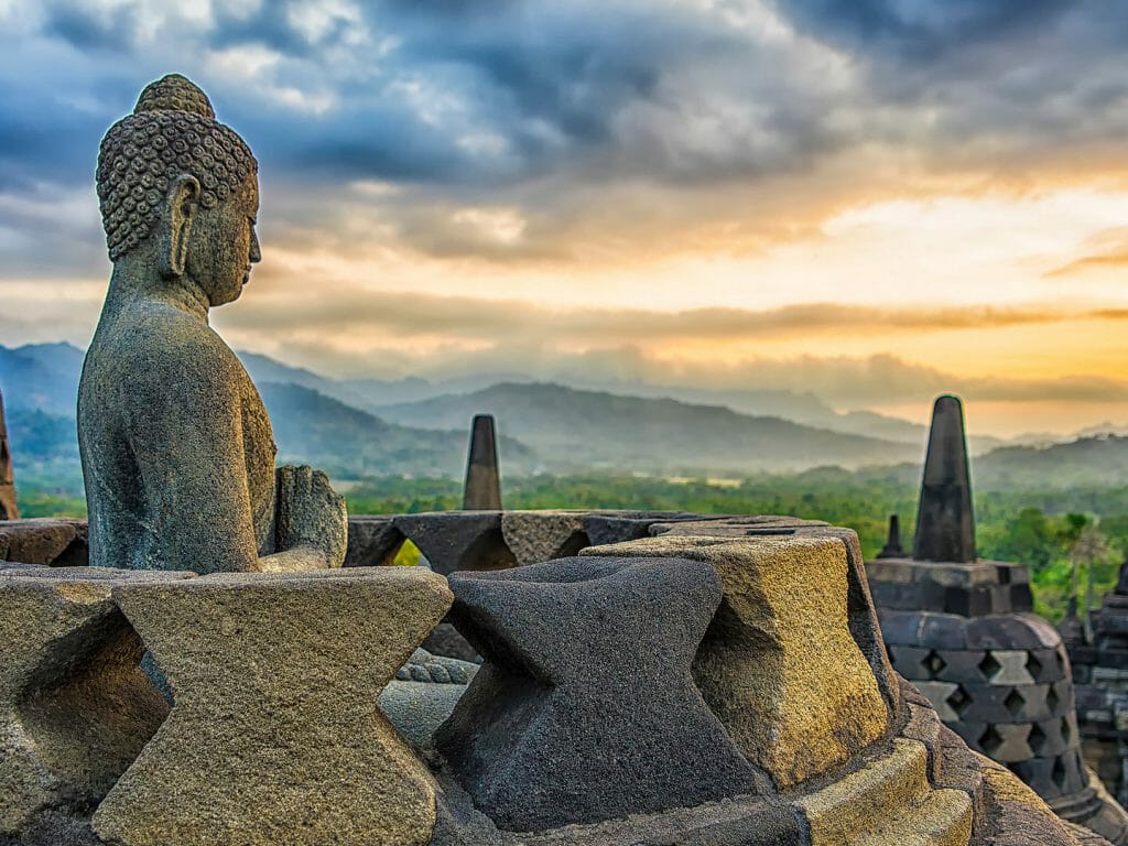 Borobudur Temple, Java, Indonesia