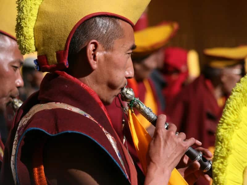 Buddist Monk, Ladakh, India