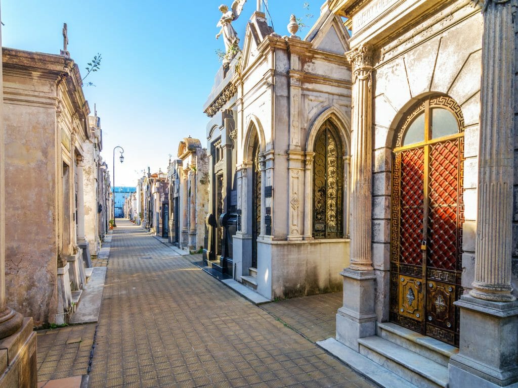 Cemetery in Buenos Aires, Argentina