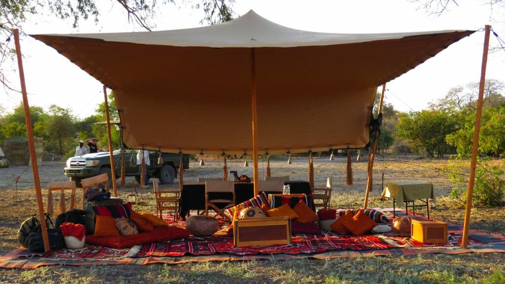 Camp Nomade, Zakouma, Chad