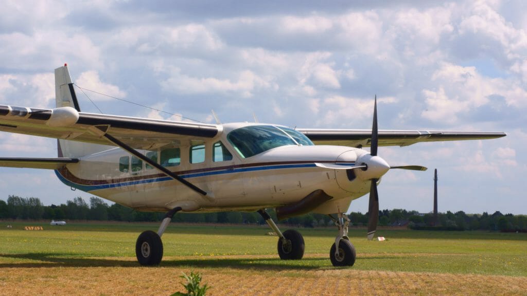 Cessna Caravan plane, Kenya