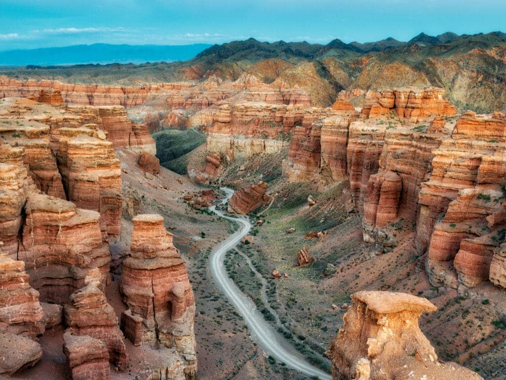 Charyn canyon, Charyn National Park, Kazakhstan