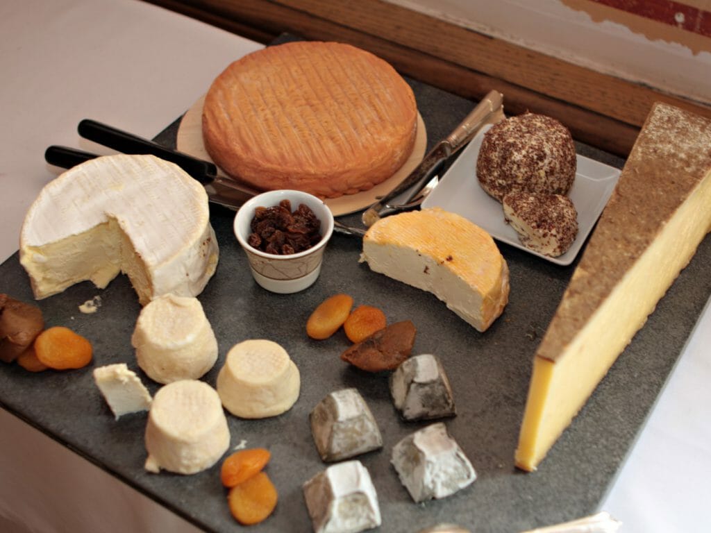 Cheese Platter, French Luxury Barge, France