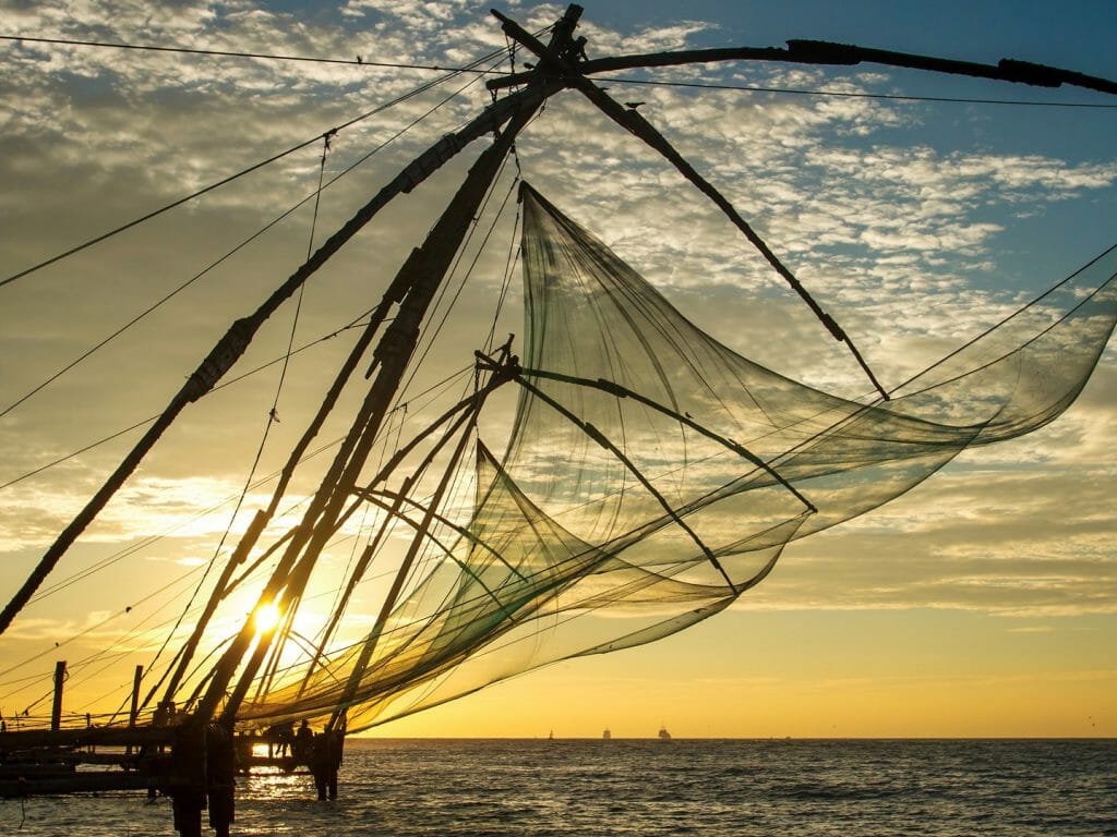 Chinese Fishing Nets, Cochin, India