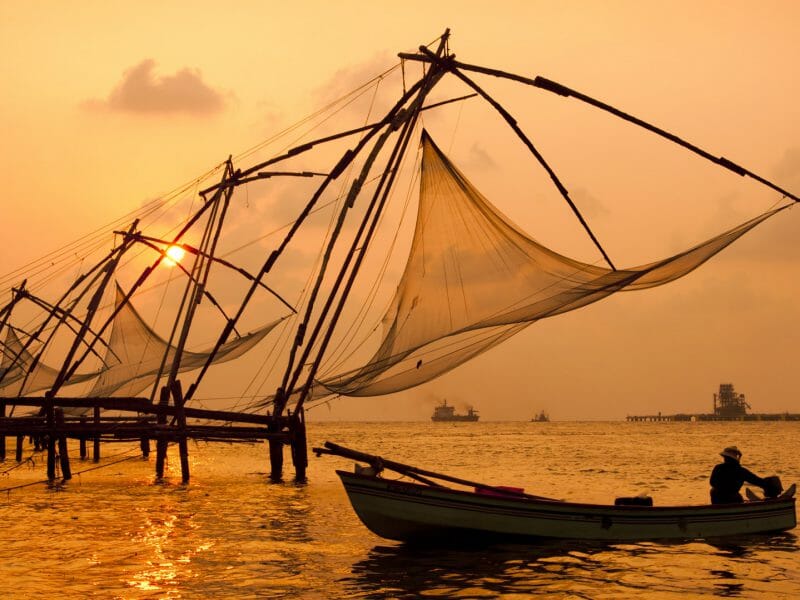 Chinese Fishing Nets, Cochin, India