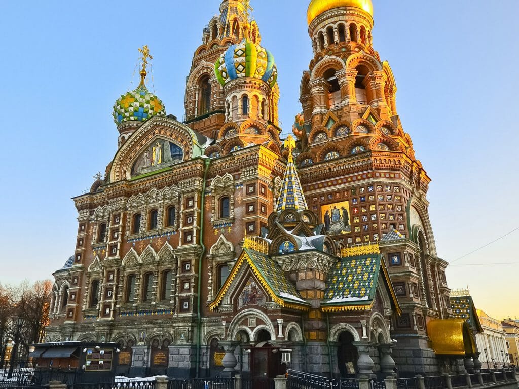 Church of the Saviour on Spilled Blood, St Petersburg, Russia