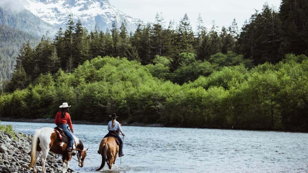 Horse Riding, Clayoquot Wilderness Resort, Clayoquot Sound, Canada