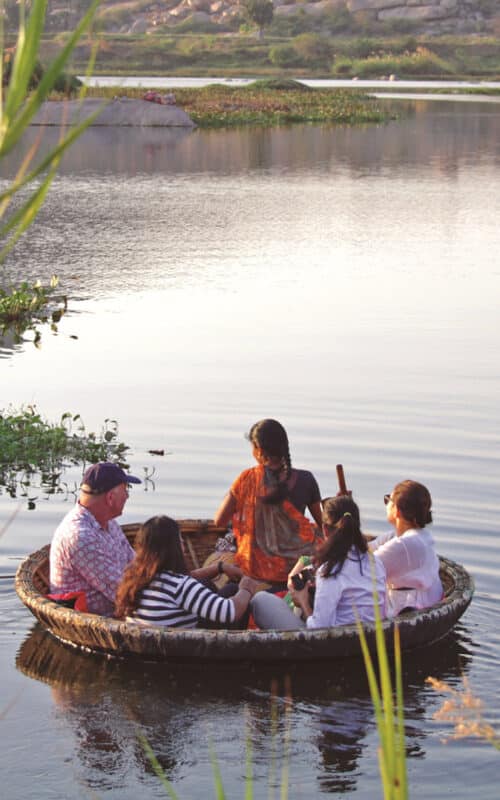 Coracle Ride, Hampi, India