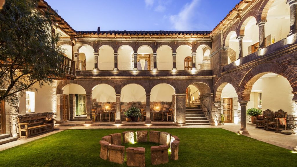 Courtyard, Inkaterra La Casona, Peru