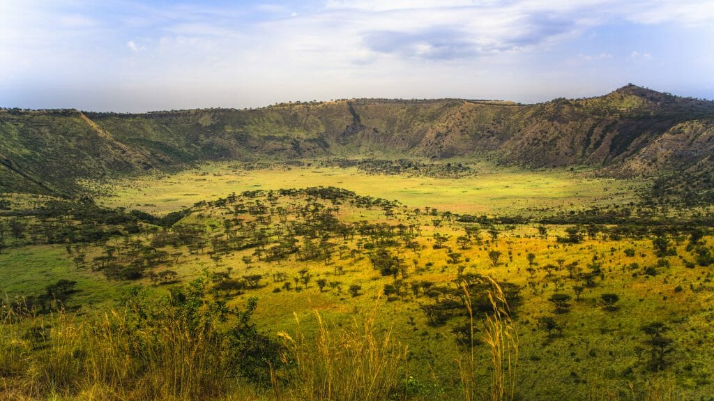 Crater, Queen Elizabeth National Park, Uganda