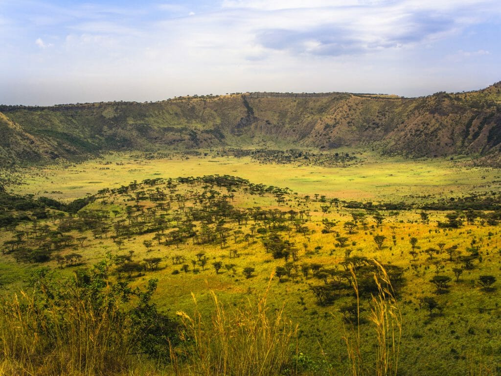 Crater, Queen Elizabeth National Park, Uganda