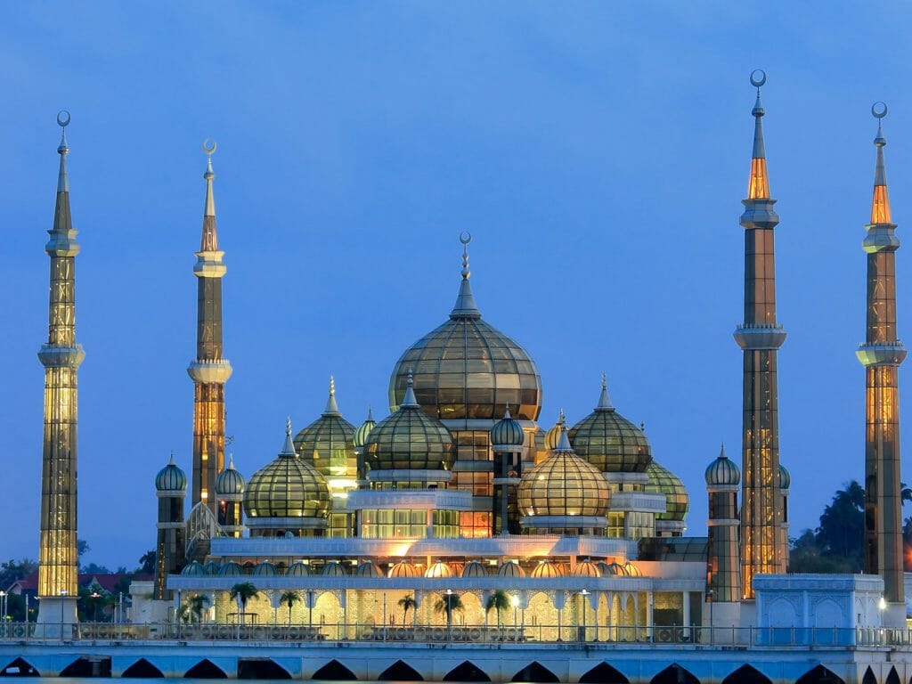 Crystal Mosque, Kuala Terengganu, Malaysia