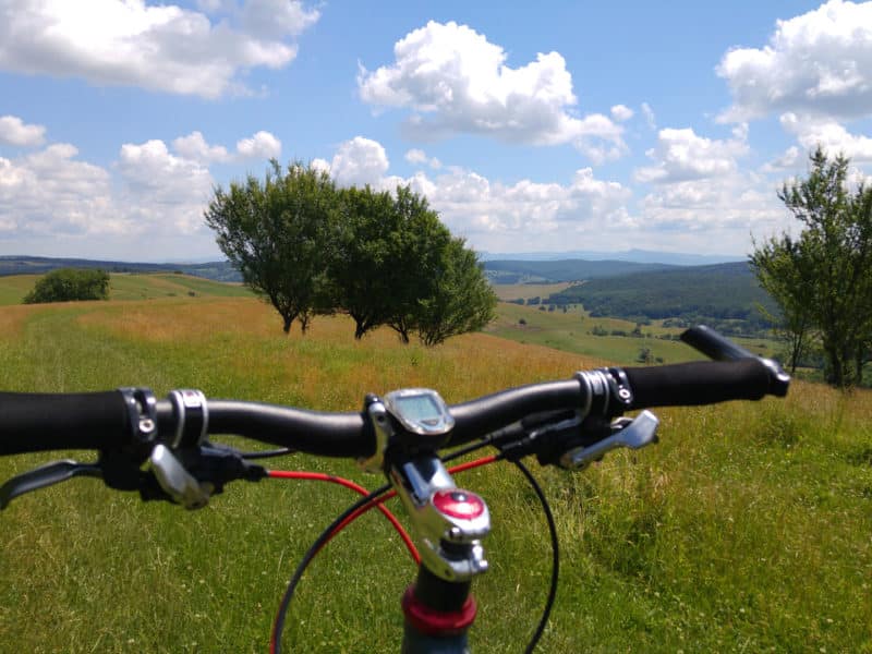 Cycling, Carpathian Mountains, Romania