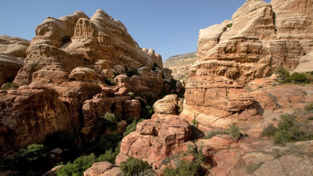 Dana Valley Landscape, Jordan