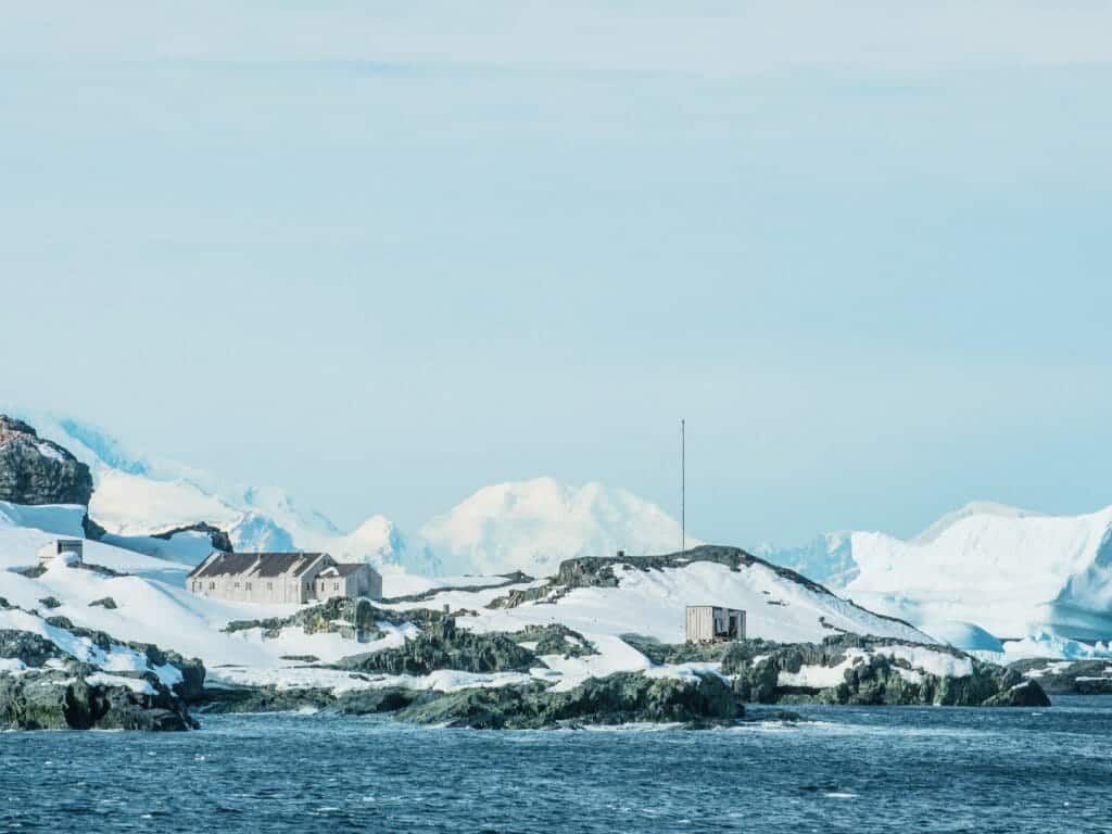 Abandoned British Base W, Detaille Island, Antarctica