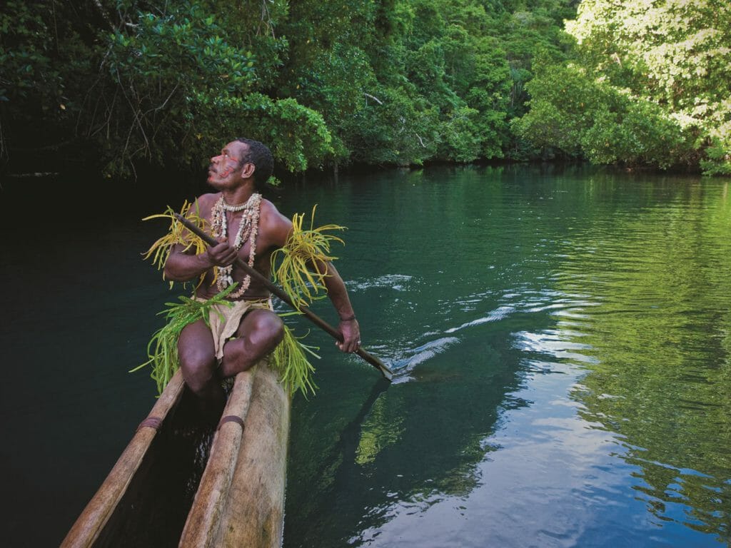 Dugout Boat, Tufi, Papua New Guinea