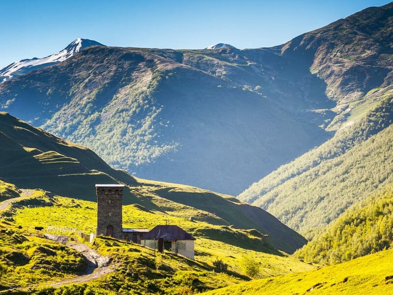 Enroute to Ushguli, Upper Svaneti, Georgia