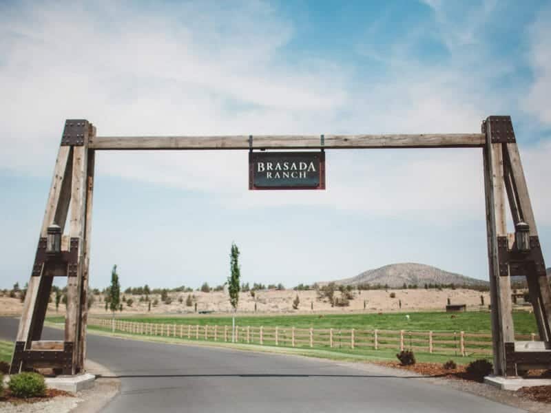 Entrance, Brasada Ranch, Bend, USA