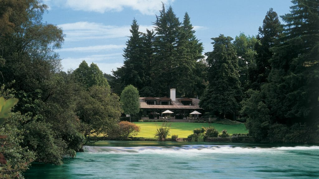 Huka Lodge, Taupo, New Zealand