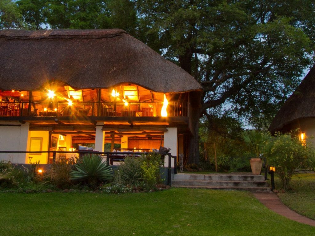 Exterior of Main Lodge, Waterberry Zambezi Lodge, Livingstone, Zambia