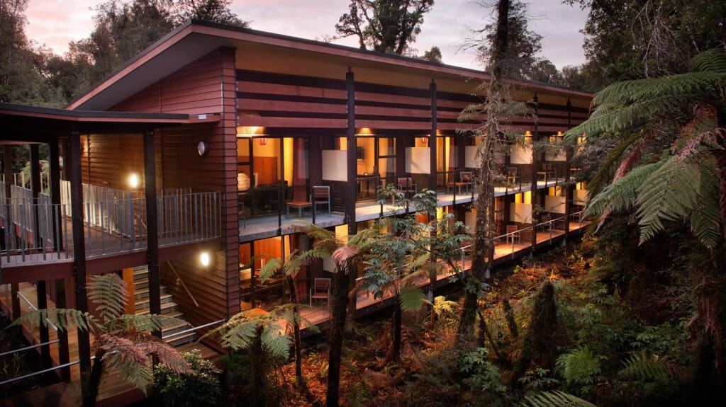 Te Waonui Forest Retreat, Franz Josef Glacier, New Zealand