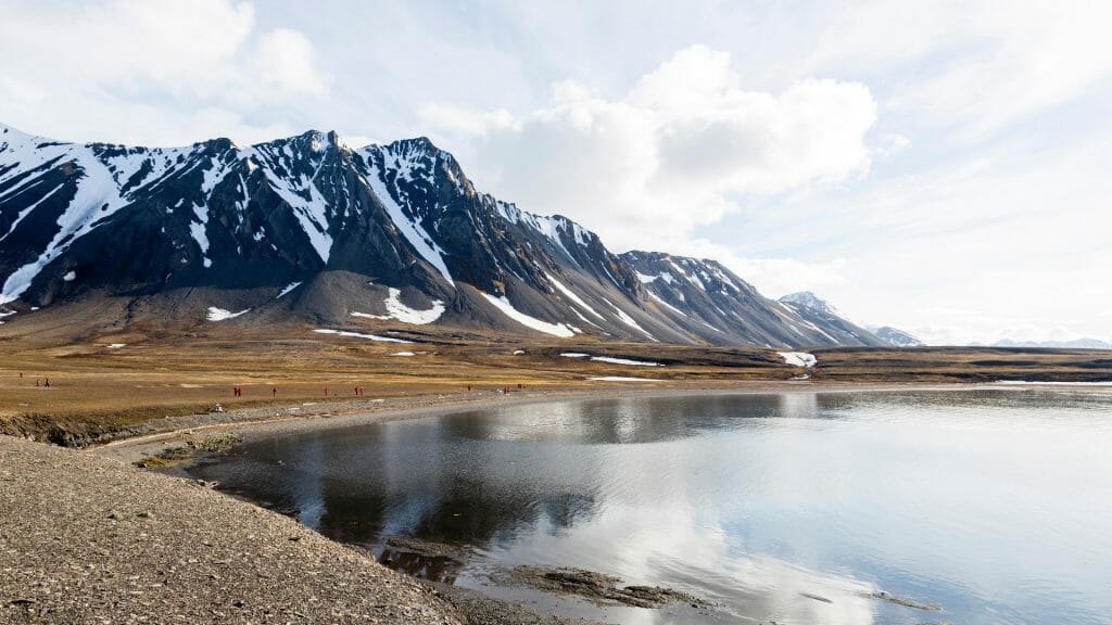 Fjord, Spitsbergen, Norway